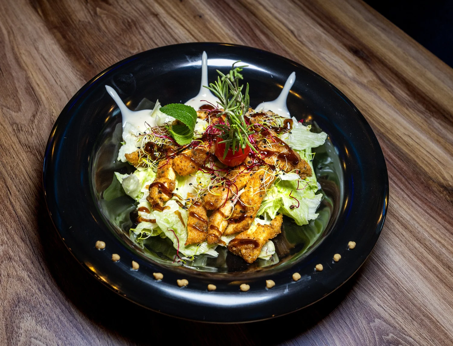 Salade César au poulet grillé du Elit Restaurant